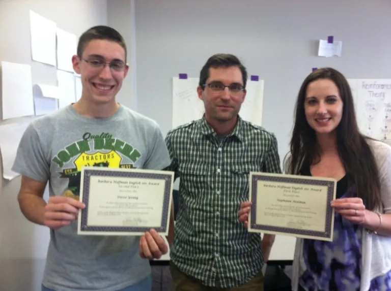 From left: David Young, Mark Meier, and Stephanie Holohan.